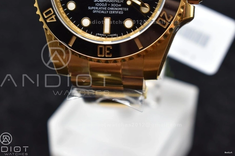 VS3235 Steel Ceramic YG VSF LN 1:1 904L Black Submariner Edition Best 126618 0117